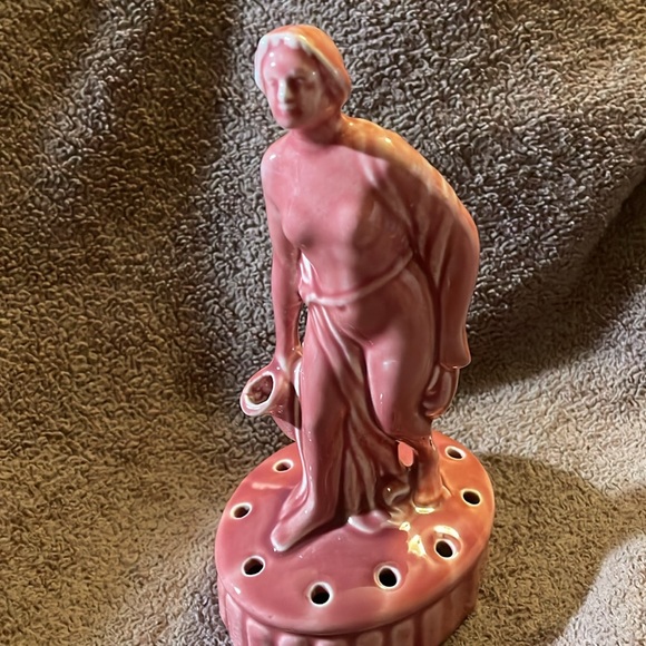 Art Deco Nude Woman flower frog - Picture 9 of 11